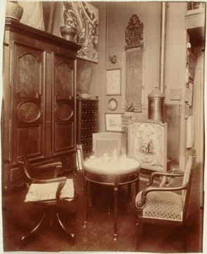 Paris Museums, Interior of Mr. C Decorator Rue du Montparnasse Stockfoto's
