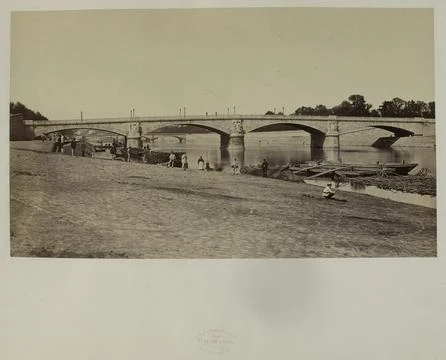 Paris Museums, Invalid bridge 库存照片