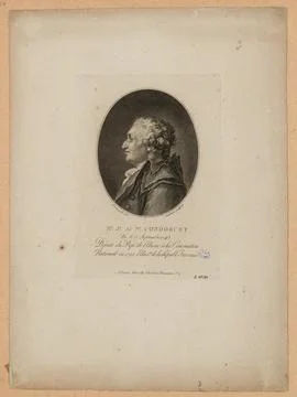 Paris Museums, M ar E.J ia ntoin s conducet  n the 5 september 1743;  in depth i Stock-Fotos