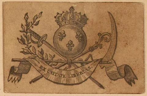 Paris Museums, Map of unity of freedom. TF Stockfoto's