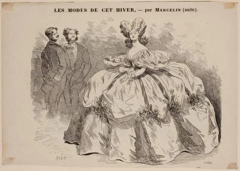 Paris Museums, The modes of this winter. Stock Photos