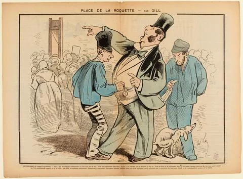 Paris museums, The Moon Redhead / Second Year - N 93 / Sunday September 15, 1878 Stock Photos