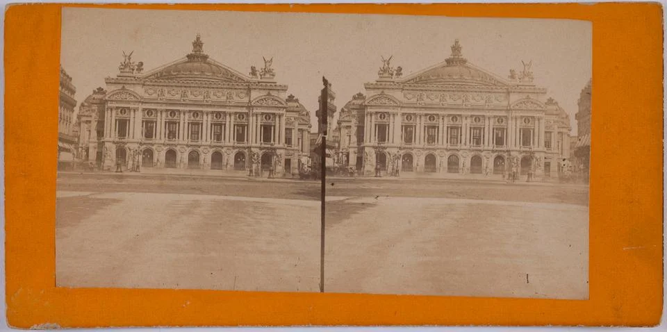 Paris Museums, Opera. The opera, 9th arrondissement, Paris. Stock Photos