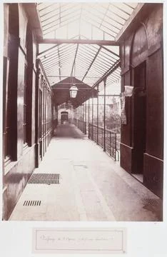 Paris Museums, Passage from the Opera 스톡 사진