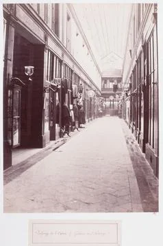Paris Museums, Passage from the Opera Fotos Stock