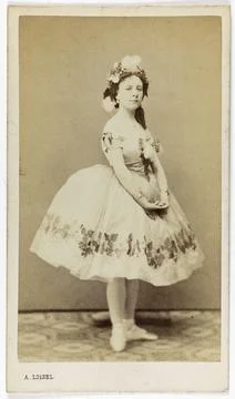 Paris Museums, Portrait of mariquita, dancer. Stock Photos