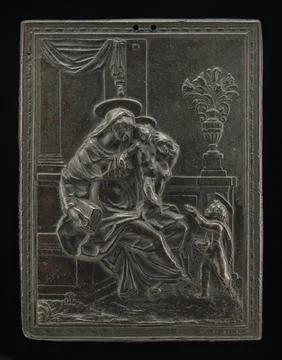 Paris Museums, Possibly Master FD, in the Style of Jacopo Sansovino, Madonna and Stock Photos