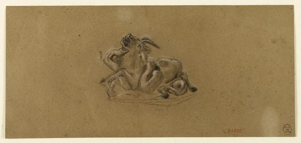 Paris Museums, Python and gnou Photos