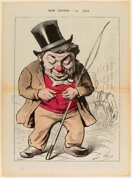 Paris museums, The red-haired moon / first year - N 40 / Sunday 9 September 1877 Foto stock