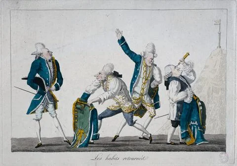 Paris Museums, Returning clothes Foto stock
