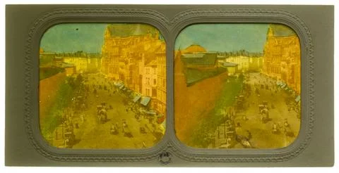 Paris Museums, Saint-Eustache and the halls of Rambuteau Street, 1st arrondissem Foto stock