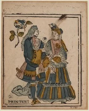 Paris Museums, Spring. Stock Photos