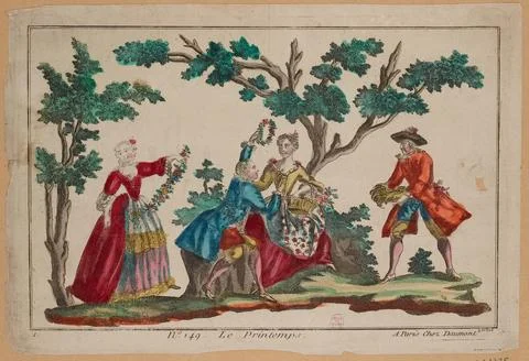 Paris Museums, Spring. 스톡 사진