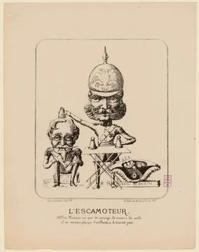 Paris Museums, The stamper. , Let's go gentlemen, a little courage, the hand in 写真素材