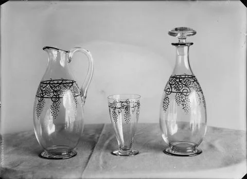 Paris Museums, Three glass objects Stock Photos