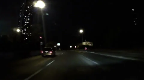 Paris By Night 04 Stock Footage 38022720