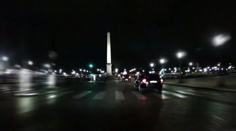 Paris By Night 06 Video stock 38072185