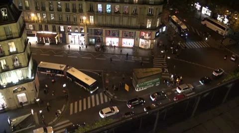 Paris by Night 스톡 동영상 30762509