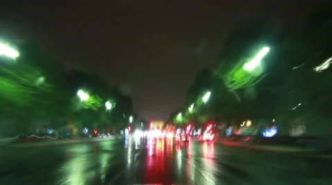 Paris by Night Stock Footage 32245578