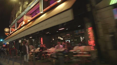 Paris by night Stock Footage 62732172