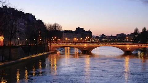 Paris by night. Stock Footage 194976742