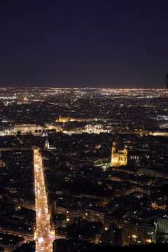 Paris by night Foto stock