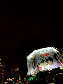 Paris at Night Foto stock