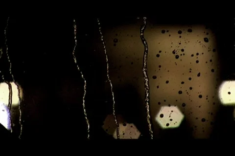 Paris at night in the Rain  Stock Footage 110863