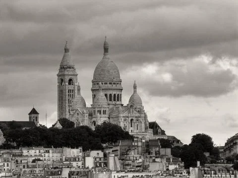 Paris in october 스톡 사진