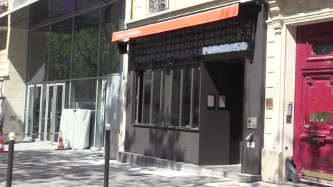 Paris opens the world's first hotel-cinema, París, FR - 29 Apr 2021 Stock Footage 204020223
