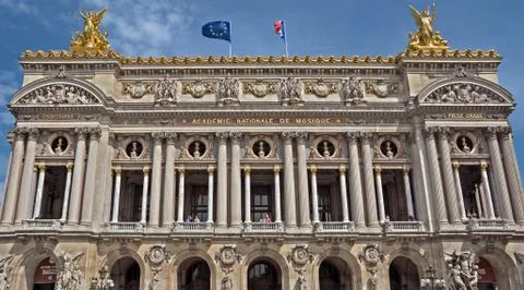 Paris - Opera Garnier Foto stock