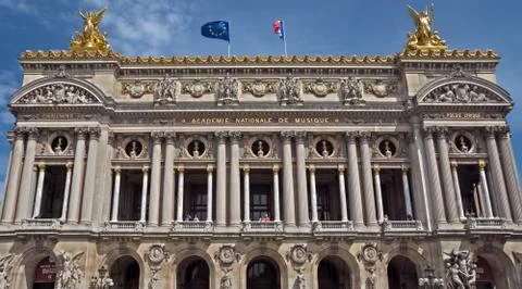 Paris - Opera Garnier 스톡 사진