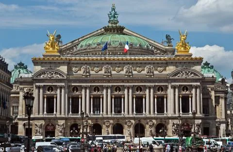 Paris - Opera Garnier Stock Photos