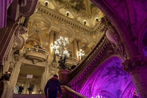 Paris opera Stock Photos