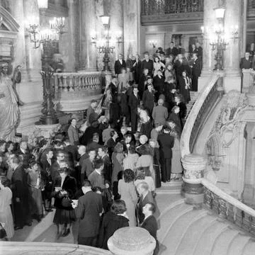 Paris Opera Stockfoto's