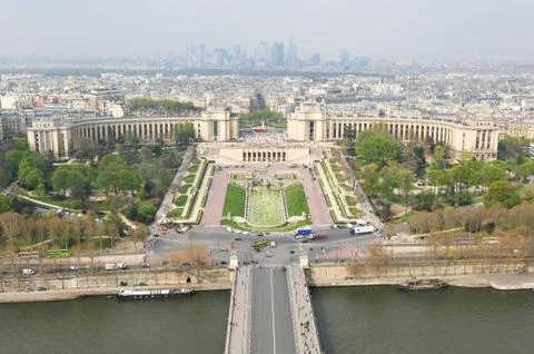 Paris panorama Stock Photos