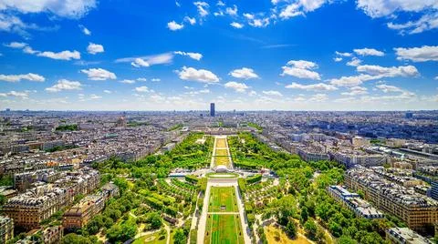 Paris panoramic view at central paris Copyright: xZoonar.com/frankxpetersx... 스톡 사진