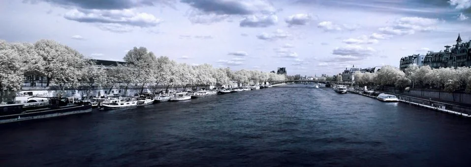 Paris panoramic view Stock-Fotos