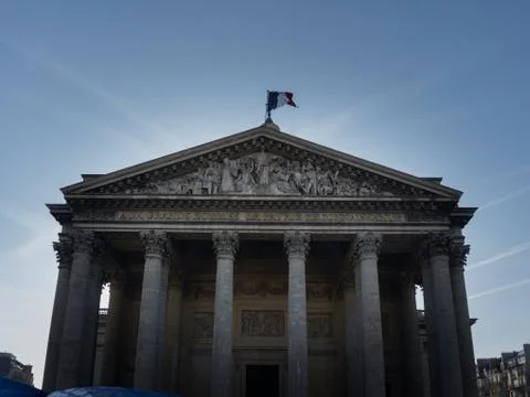 Paris Pantheon Stock Photos