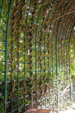 Paris, Park Square des Gres // Paris, Parc Square des Gres *** Paris, Park... Stockfoto's