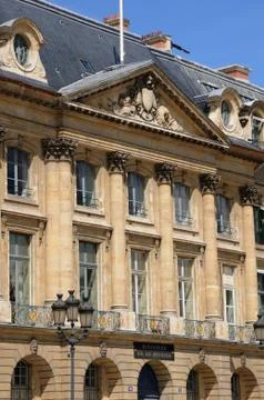 Paris, the Place Vendome Stock Photos