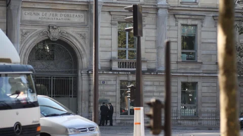 Paris Quay 3 Stock Footage 39674941
