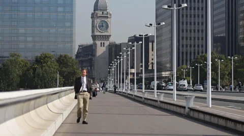 Paris Quay 5 Stock Footage 39679147