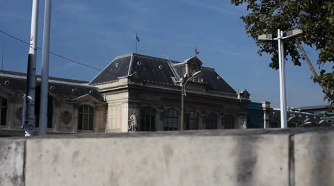 Paris Quay 6 Stock Footage 39679726