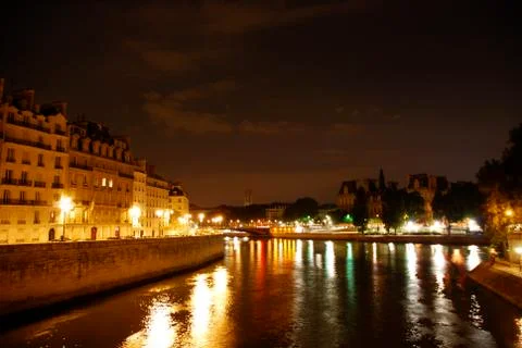 Paris Reflection 库存照片