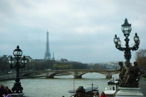 Paris River Stock Photos