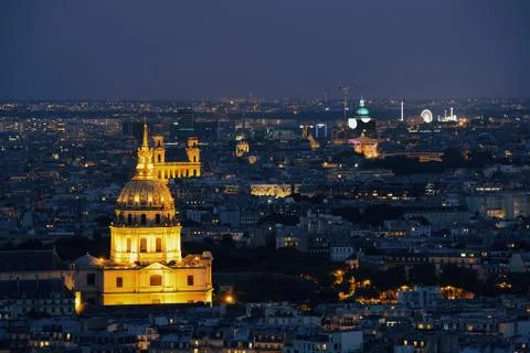 Paris Rooftop 写真素材