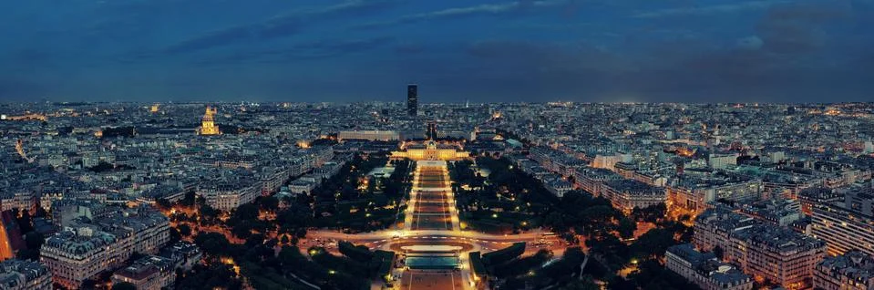 Paris Rooftop Stock Photos