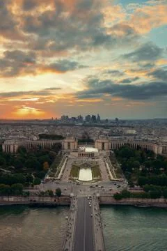 Paris Rooftop Stock Photos