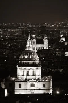 Paris Rooftop Stock Photos